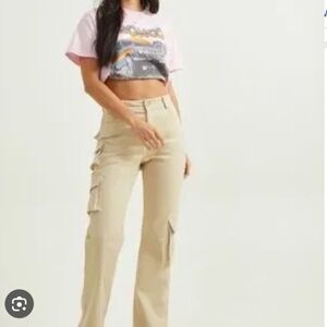 Altar’d State Gina Khaki Cargo Pants